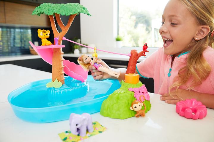 Produktbild Barbie und Chelsea Das verlorene Geburtstag Jungle River Spielset