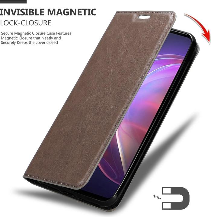 Actual product image Cadorabo Book Invis. Magnet sleeve (Vivo V21)