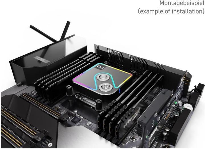 Actual product image Alphacool Core 1 Aurora