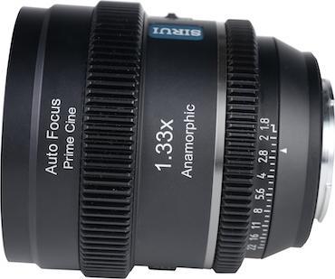 Image du produit Sirui 20AF133X-MN 20mm AF Anamorphic Objektiv (MFT-Mount, Neutral Flare) (Monture C, APS-C / DX)