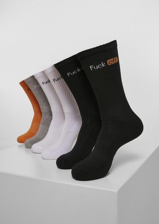 Image du produit Mister Tee Fuck Off Socks 6-Pack (Lot de 3, 39 - 42)
