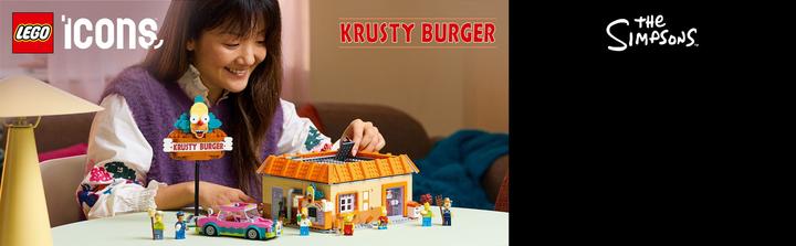 Actual product image LEGO 10352 The Simpsons: Krusty Burger (10352, LEGO Icons)