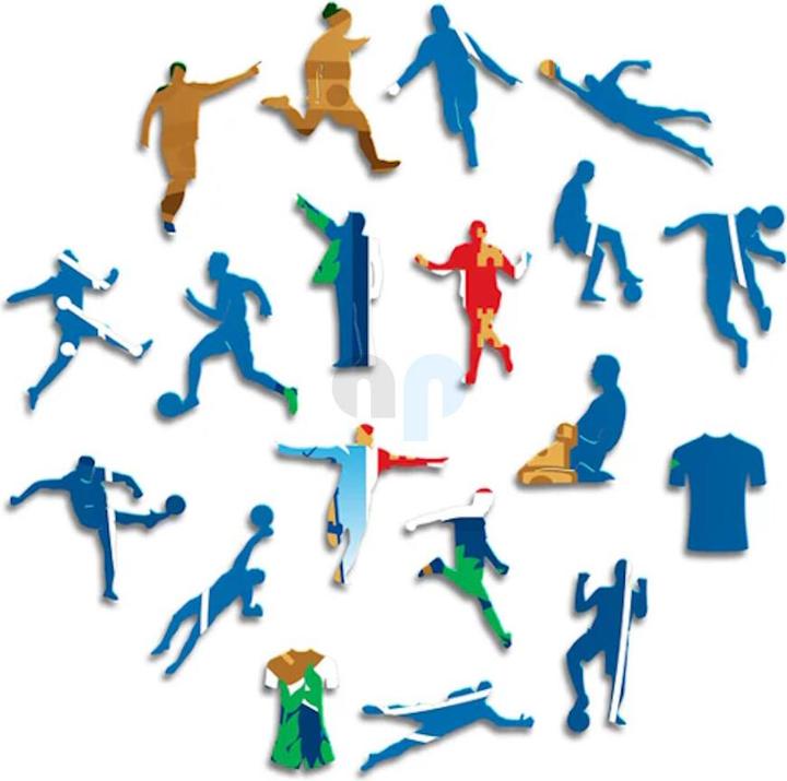 Actual product image Iconic FC Porto - Logo - Wooden Puzzle Size S (150 pieces) (150 pieces)
