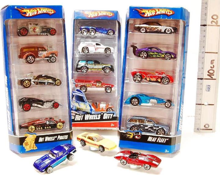 Image du produit Hot Wheels Assortiment de 5 coffrets cadeaux
