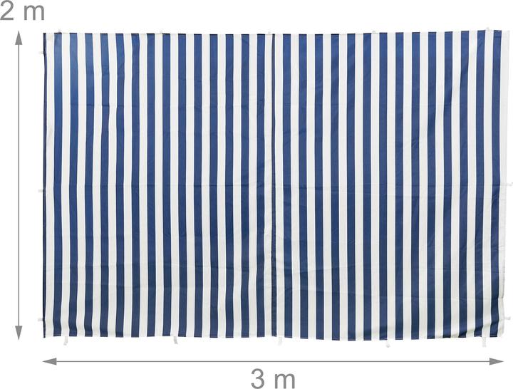 Productafbeelding Relaxdays 3x paviljoen zijwand (10 cm, 40 cm)