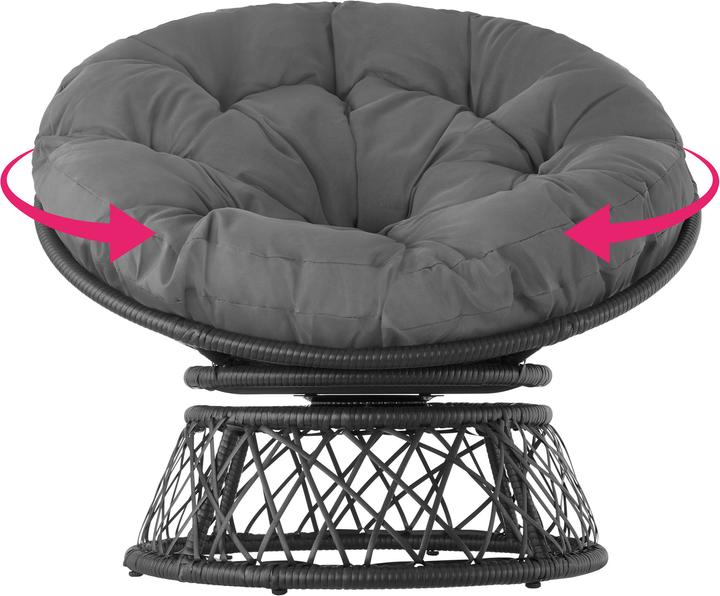 Image du produit tectake Chaise en rotin Gargano