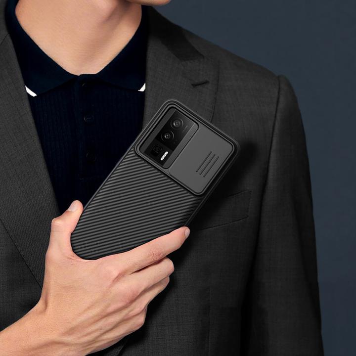 Produktbild Nillkin CamShield PRO Hard Case for Poco F5 Pro 5G Black (Oppo Reno 5 Pro 5G)