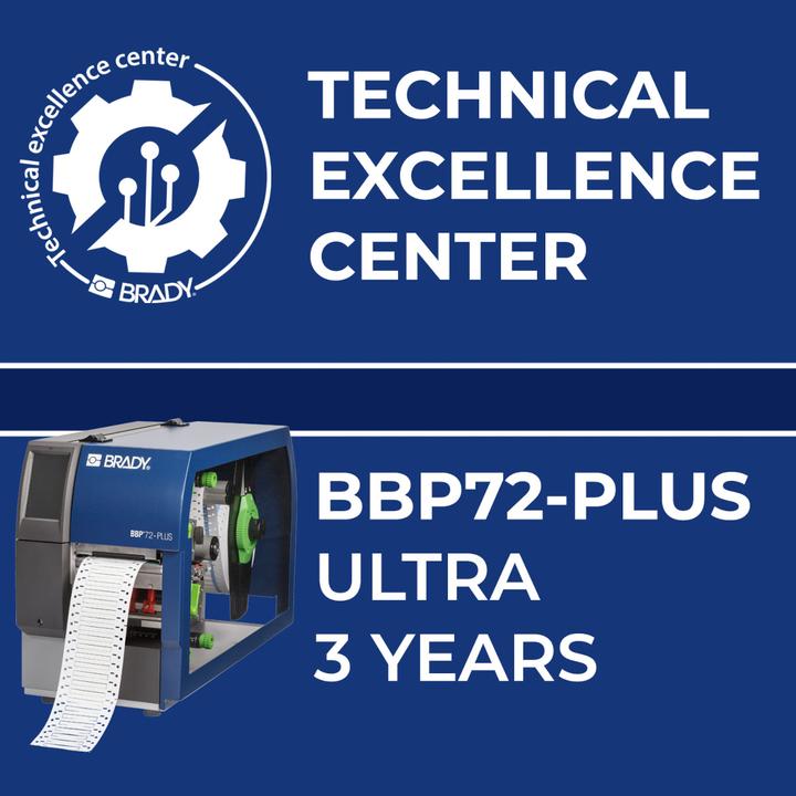 Produktbild Brady Service contract BBP72+ Ultra (36 Monate)