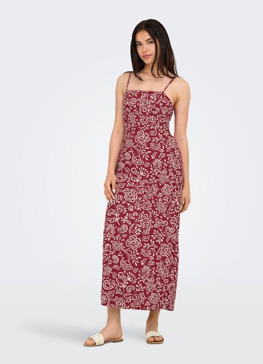 Actual product image Only Onljakiri Linen Strap Midi Dress Wvn (L)