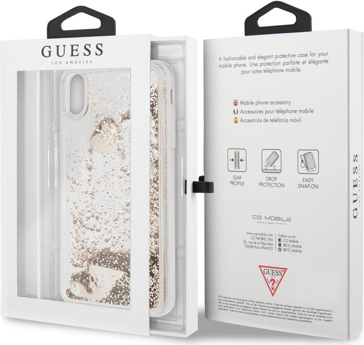 Actual product image Guess Liquid Glitter (Apple iPhone XS Max)