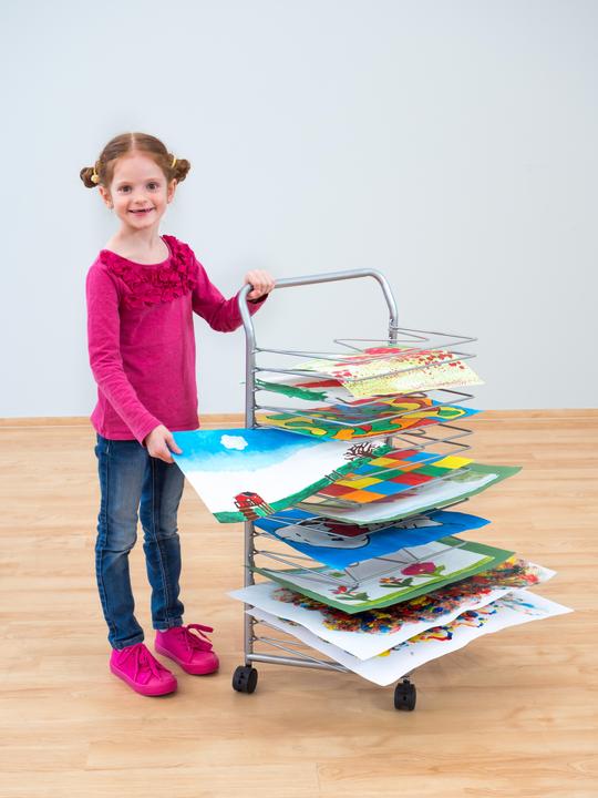 Immagine prodotto Betzold Carrello di asciugatura, argento