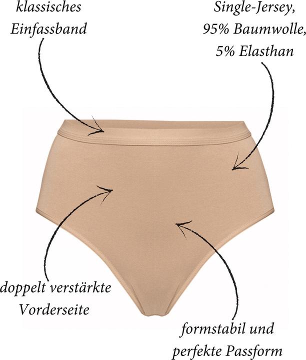 Produktbild Con-ta Damen-Formslip 2er-Pack (50, 2er Pack)