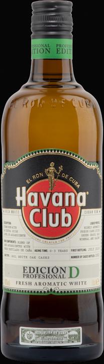 Produktbild Havana Club Edicion Profesional D Fresh & Aromatic White Rum