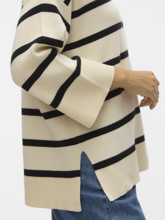 Immagine prodotto Vero Moda Scollo a V Maglia a spalla scesa Maglia a maglia (XS)