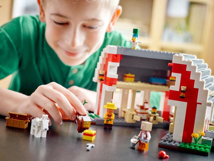 Image du produit LEGO La grange rouge (21187, LEGO Minecraft)