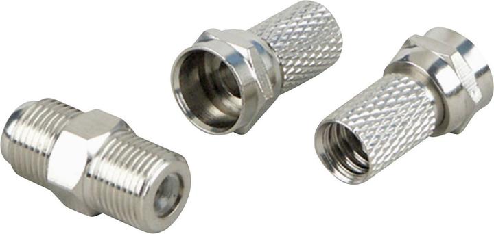 Schwaiger F-Verbindungsset (Stecker und Verbinder)