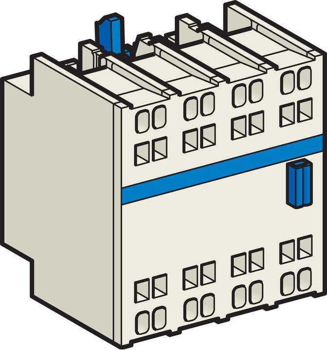 Actual product image Schneider Electric Auxiliary switch block, 3S+1Ö, LADN313