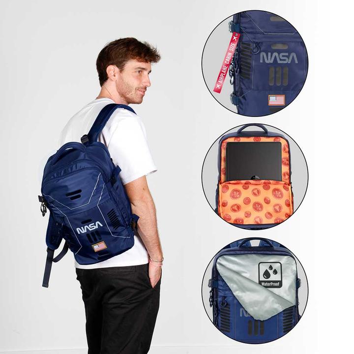 Actual product image Karactermania Mercury Backpack Underseat Cabin Bag 40x20x25cm Spaceship