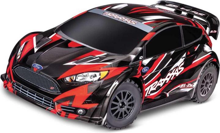 Produktbild Traxxas FORD FIESTA ST 4X4 BL-2S BLAU 1/10 RALLY RTR BL-2S BRUSHLESS, HD-TEILE, OHNE AKKU/LADER (RTR Ready-to-Run)