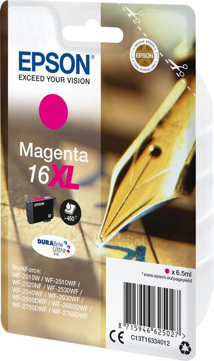 Immagine prodotto Epson 16XL DuraBrite Ultra (M)