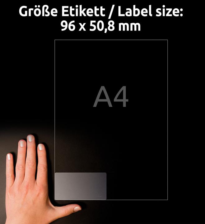 Image du produit Avery Étiquettes transparentes