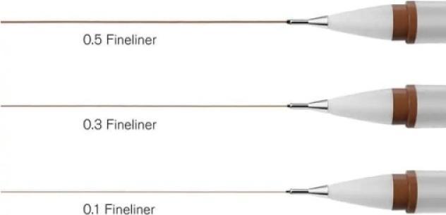 Actual product image Winsor & Newton Felt-tip pen (0.10 mm)