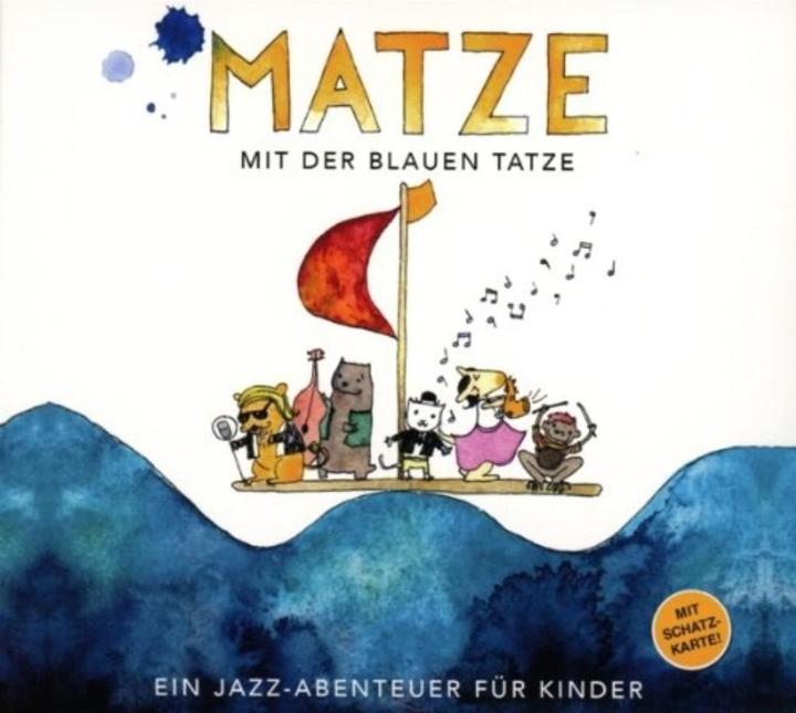 Actual product image Music Legs Matzo 1 Matzo with the blue paw