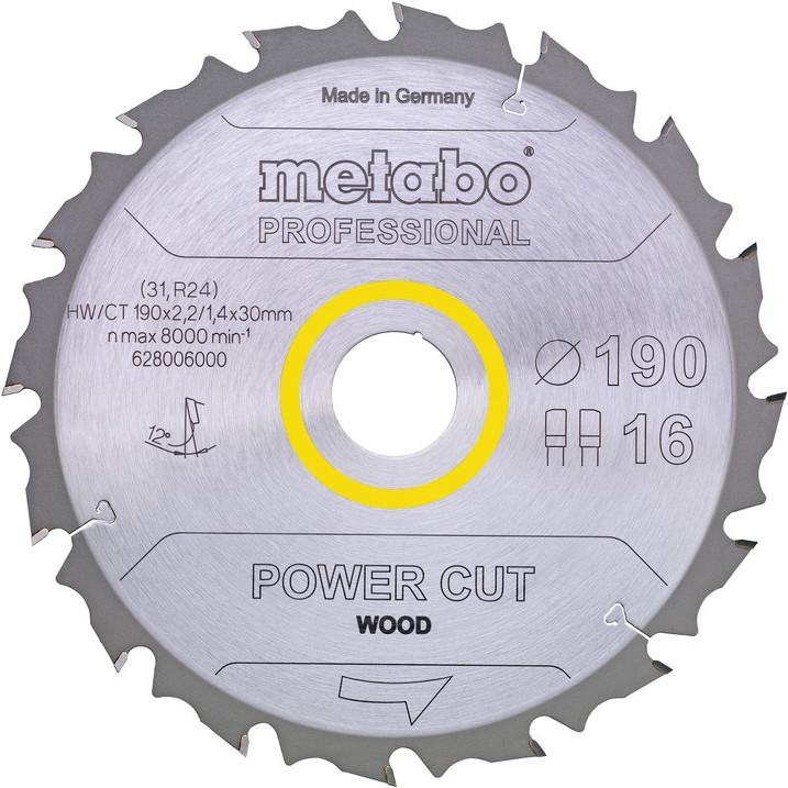 Metabo Circular saw blade HW/CT52x20x24
