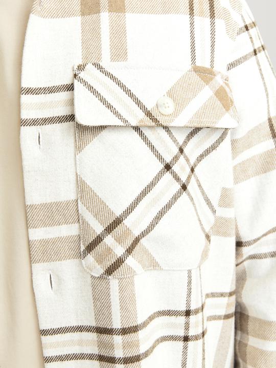 Produktbild Jack & Jones Jprraymond Melange Check Ls Overshirt Sn (M)