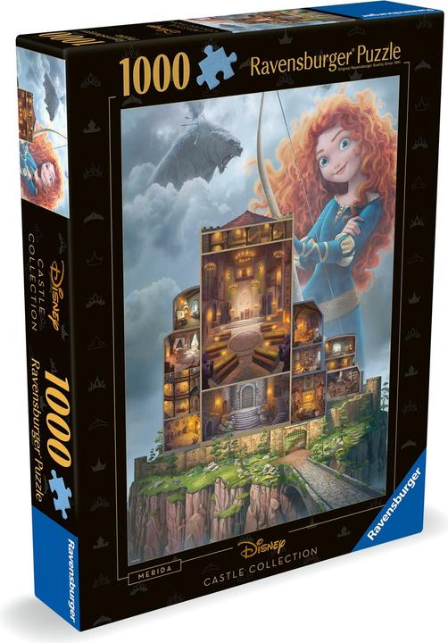 Actual product image Ravensburger Puzzle 12000263 - Merida - 1000 pieces Disney Castle Collection jigsaw puzzle for adults (1000 pieces)