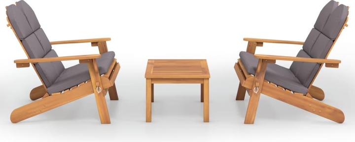 Image du produit VidaXL Ensemble de salon de jardin Adirondack 5 pièces en acacia massif
