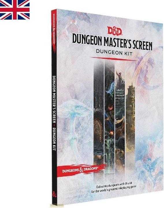 Actual product image D&d Dungeon Masters Screen: Dungeon Kit (Dungeons & Dragons DM Accessories) (English)
