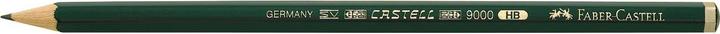CASTELL 9000 potloden HB groen 12 st. (HB, 12 x)