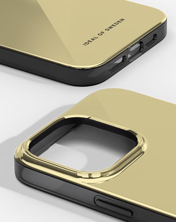 Immagine prodotto iDeal Of Sweden Custodia trasparente per iPhone 15 Pro Max, oro a specchio (Apple iPhone 15 Pro Max)