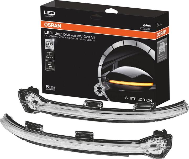Image du produit Osram LEDriving dynamic mirrorbl. Golf 7 Set white