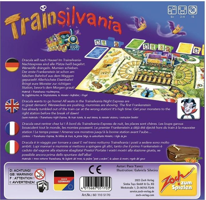 Actual product image Zoch Trainsilvania (German)