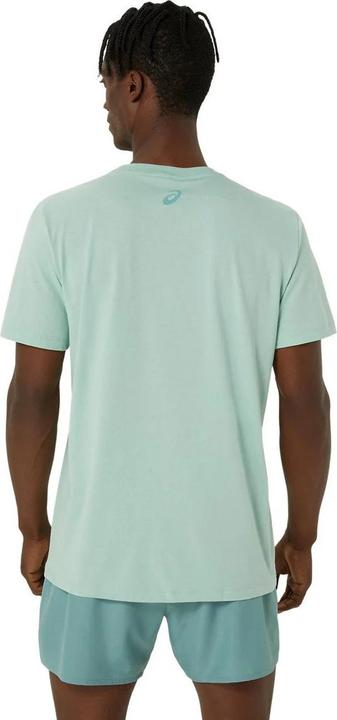 ASICS Performance Asics Logo Ss Tee Light Caledon Man (L)
