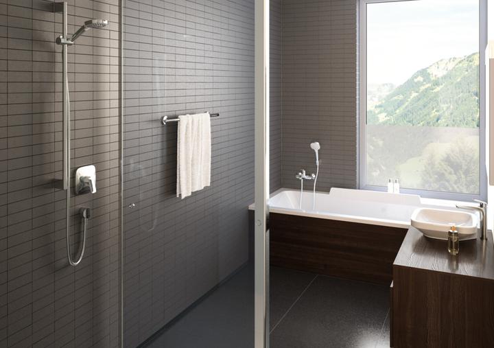 Immagine prodotto hansgrohe Set doccia Croma Select E 110 Multi con asta doccia 90 cm