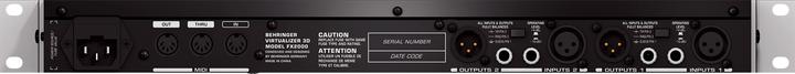 Image du produit Behringer Virtualizer 3D FX2000 (Multi-effet)