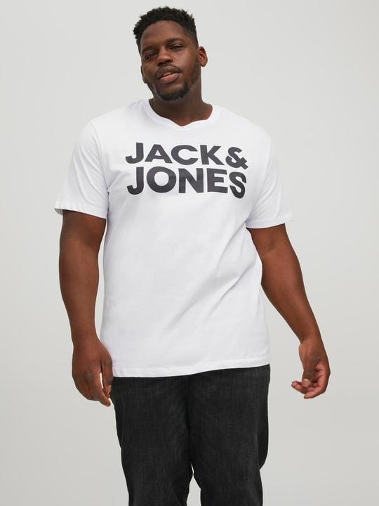 Produktbild Jack & Jones Logoprint Plus size T-shirt (8XL)