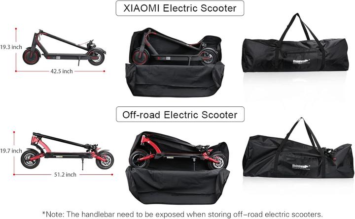 Actual product image Rhinowalk Carrying bag for e-scooter