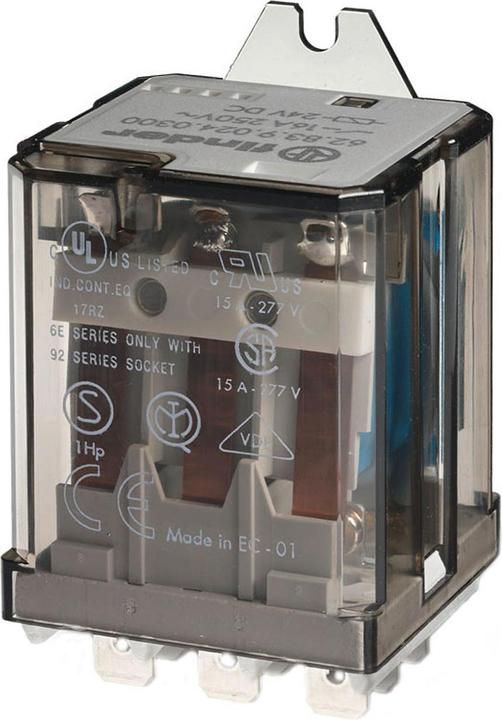 Produktbild Finder 62.83.8.230.4009 Steckrelais 230 V/AC 16 A 3 Wechsler 1 St.