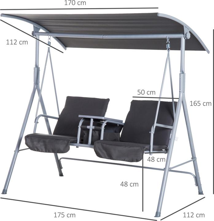 Produktbild Outsunny Gartenschaukel