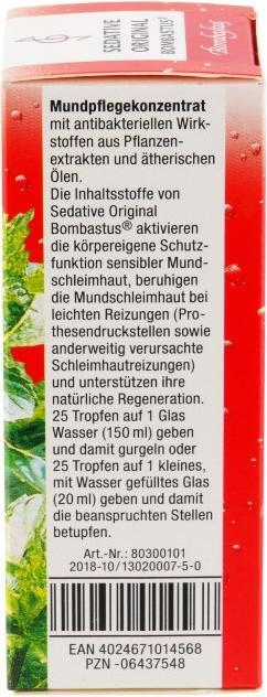 Produktbild Bombastus Sedative Original Mundpflegekonzentrat, 50 ml Lösung (50 ml)
