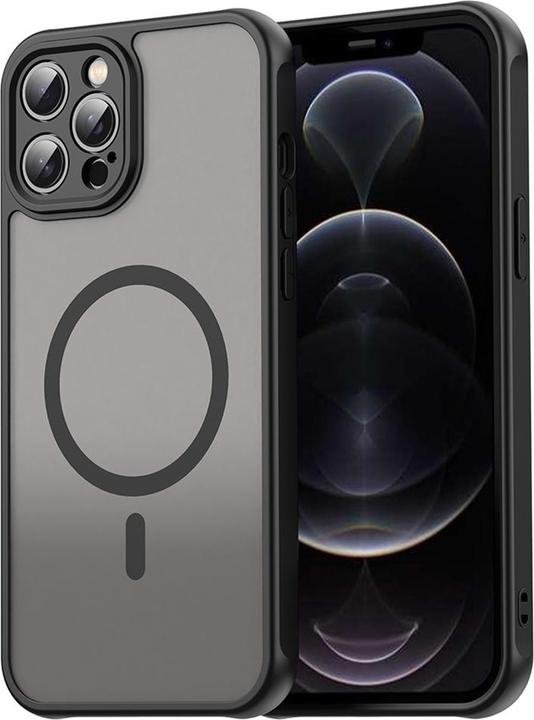 Immagine prodotto Techsuit - HaloFrost II MagSafe - iPhone 12 Pro Max - Black (Apple iPhone 12 Pro Max)