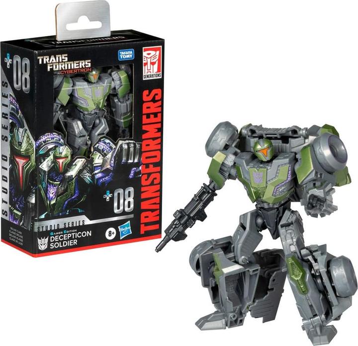 Immagine prodotto Hasbro Transformers: War for Cybertron Studio Series Deluxe Class Action Figure Gamer Edition Sideswipe 11