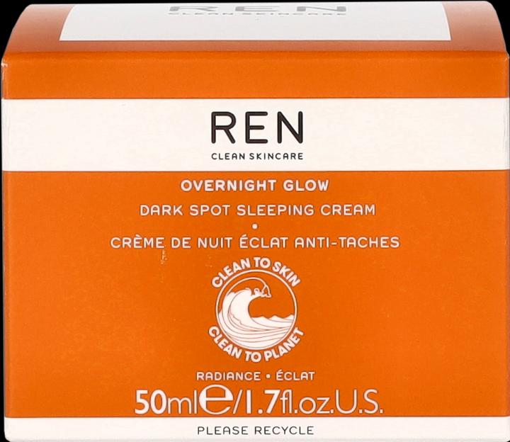 Actual product image Ren Overnight Glow Dark Spot Sleeping Cream (50 ml)
