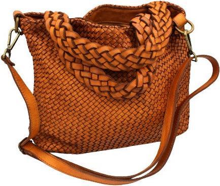 Immagine prodotto Only-Bags.Store Borsa in pelle intrecciata, borsa a tracolla in morbida pelle, borsa in pelle, borsa in pelle