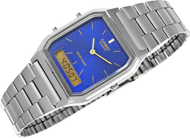 Produktbild Casio Damenuhr AQ-230GG-2ADF + BOX (Analoguhr, Digitaluhr)
