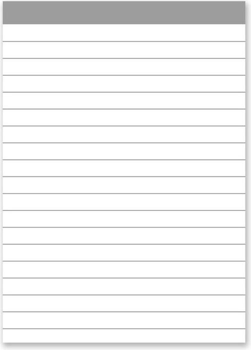 Produktbild Ursus Notizblock (A7, Liniert)